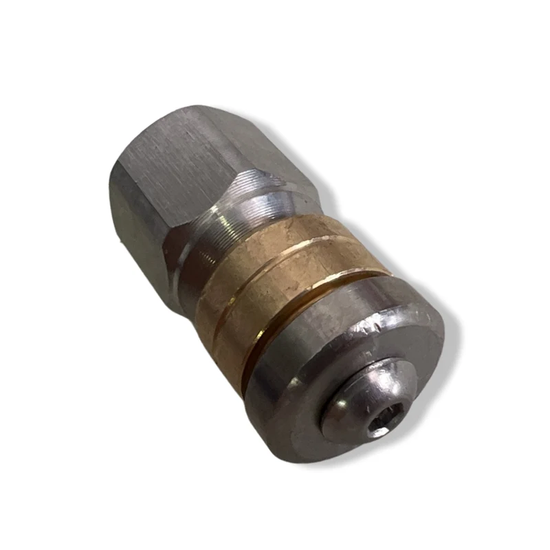 Rotierende Rohrreinigungsdüse 1/4" IG für Kärcher WAP Alto Kränzle Nilfisk etc.