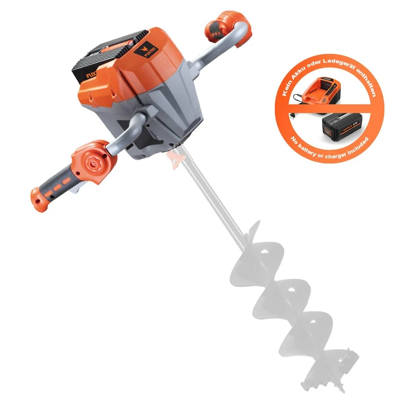 B-WARE 40V Akku Erdbohrer E808T FUXTEC - ohne Aufsatz - ohne Akku