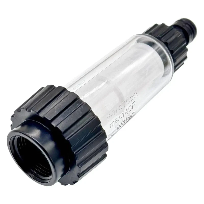 Wasserfilter Set 3/4 Zoll Gartenschlauch Wasserhahn Vorfilter Schnelladapter