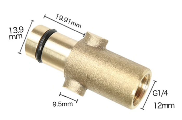 Adapter für Nilfisk Gerni Quick / STIHL / HUSQVARNA auf Bajonett Kärcher IG
