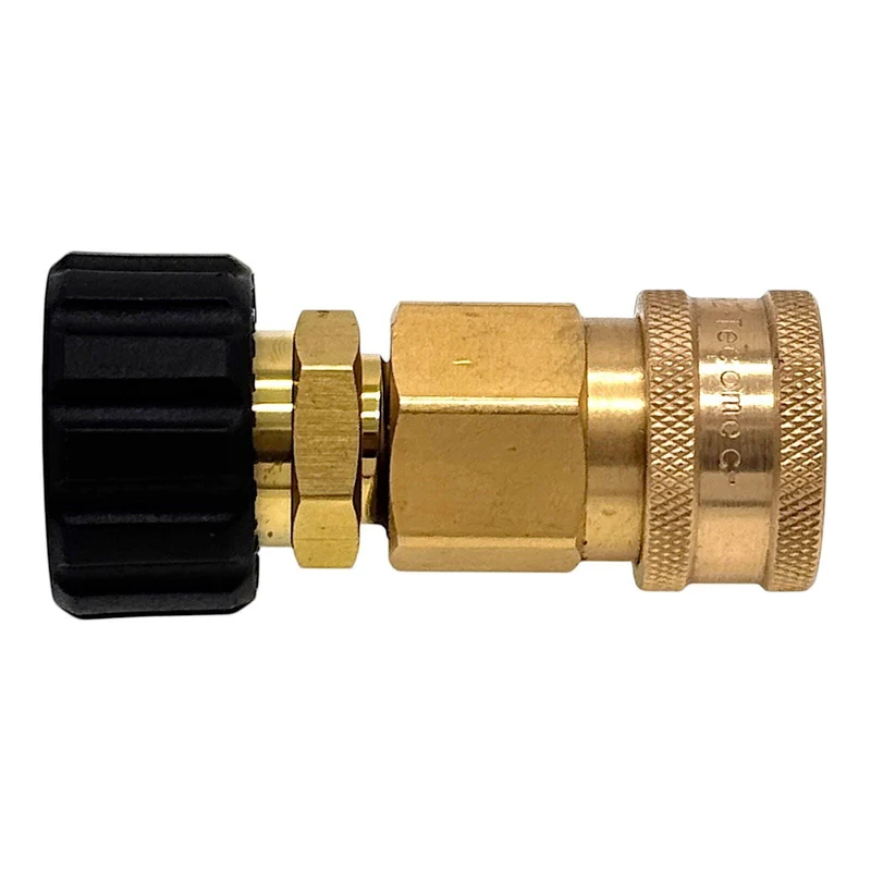 Hochdruckreiniger Schnellkupplung Buchse 3/8" mit M22x1,5 IG Handverschraubung