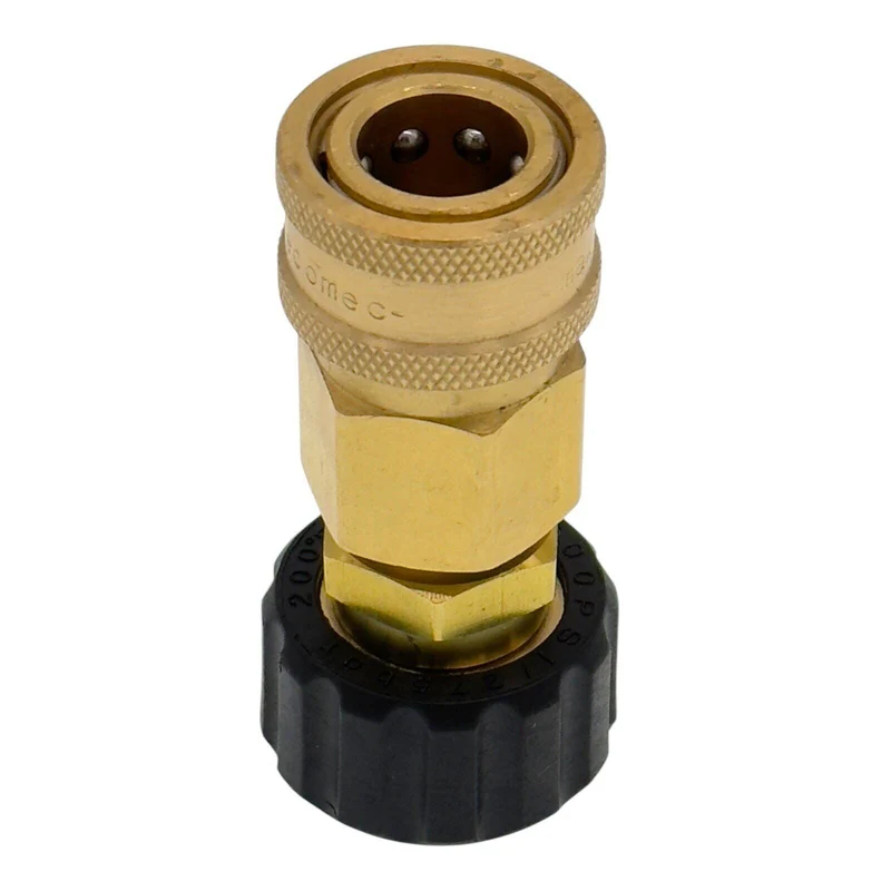 Hochdruckreiniger Schnellkupplung Buchse 3/8" mit M22x1,5 IG Handverschraubung