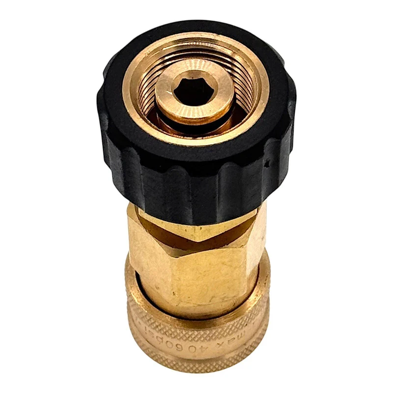 Hochdruckreiniger Schnellkupplung Buchse 3/8" mit M22x1,5 IG Handverschraubung