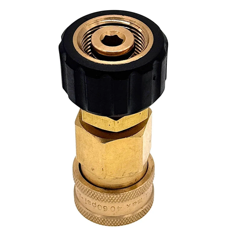 Hochdruckreiniger Schnellkupplung Buchse 3/8" mit M22x1,5 IG Handverschraubung