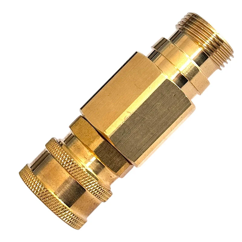 Hochdruckreiniger Schnellkupplung 3/8" mit TR22 AG Verbinder Adapter Kupplung
