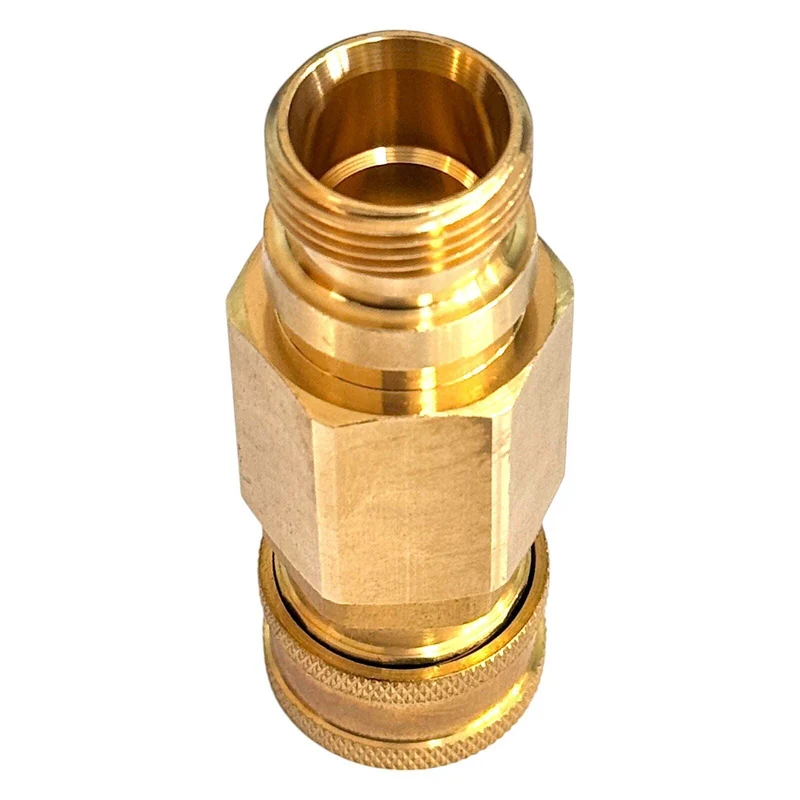 Hochdruckreiniger Schnellkupplung 3/8" mit TR22 AG Verbinder Adapter Kupplung