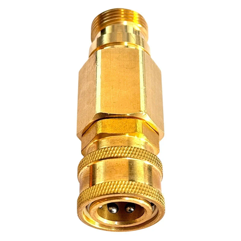 Hochdruckreiniger Schnellkupplung 3/8" mit TR22 AG Verbinder Adapter Kupplung
