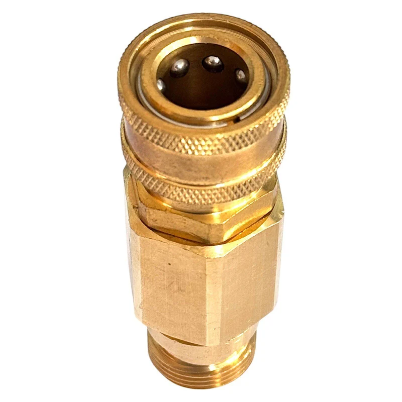 Hochdruckreiniger Schnellkupplung 3/8" mit TR22 AG Verbinder Adapter Kupplung