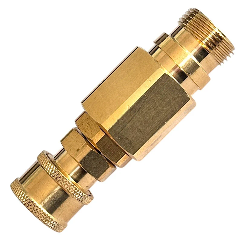 Hochdruckreiniger Schnellkupplung 1/4" mit TR22 AG Verbinder Adapter Kupplung