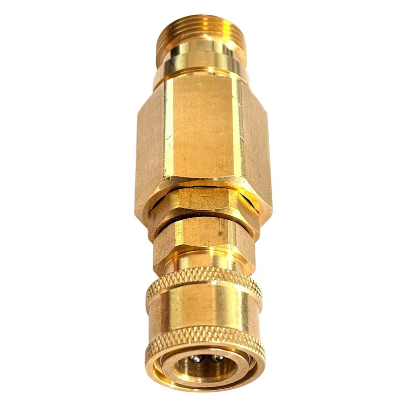 Hochdruckreiniger Schnellkupplung 1/4" mit TR22 AG Verbinder Adapter Kupplung