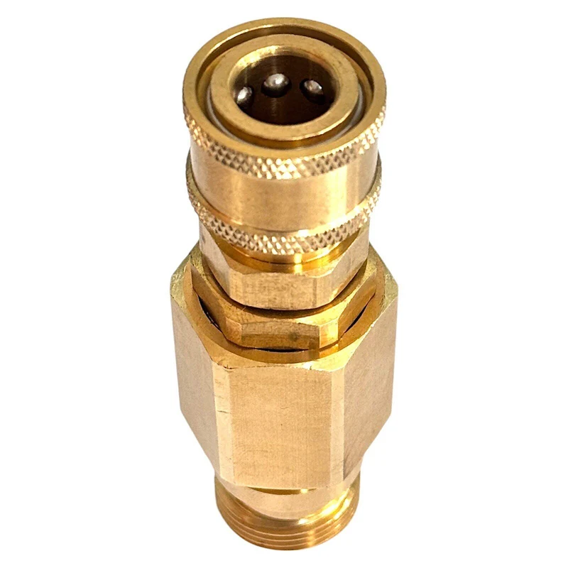 Hochdruckreiniger Schnellkupplung 1/4" mit TR22 AG Verbinder Adapter Kupplung