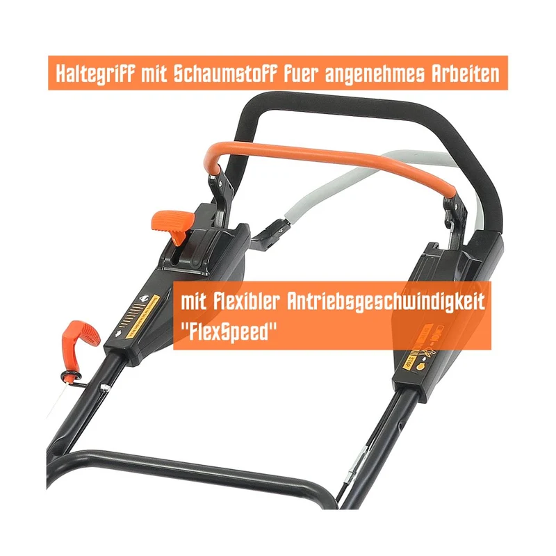 B-WARE Benzin Rasenmäher FX-RM2060PRO- Werkzeug des Jahres aus der Oberklasse