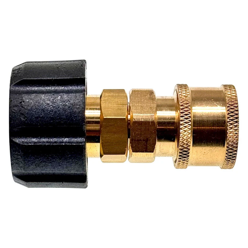 Hochdruck Adapter für HD-Reiniger M22 x1,5 IG auf 1/4" (Zoll) Schnellkupplung