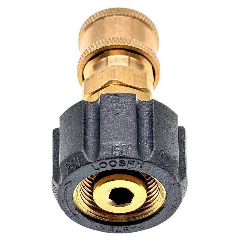 Hochdruck Adapter für HD-Reiniger M22 x1,5 IG auf 1/4" (Zoll) Schnellkupplung