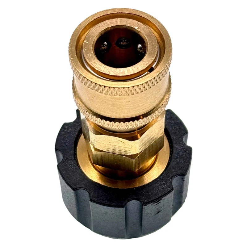 Hochdruck Adapter für HD-Reiniger M22 x1,5 IG auf 1/4" (Zoll) Schnellkupplung