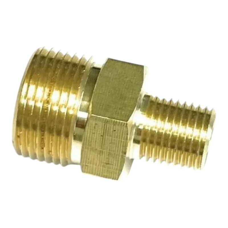 Adapter Gewinde M21 x1,5 AG auf 1/4" Zoll AG Hochdruck Verbinder Nippel Zubehör