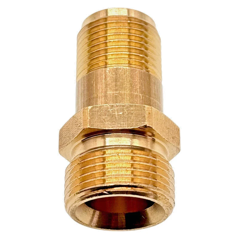 Adapter Gewinde M18 x1,5 AG auf M22 x1,5 AG Hochdruck Verbinder Nippel Kupplung