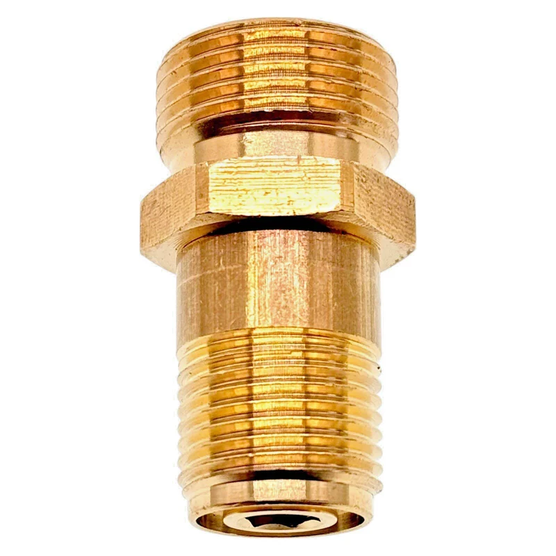 Adapter Gewinde M18 x1,5 AG auf M22 x1,5 AG Hochdruck Verbinder Nippel Kupplung