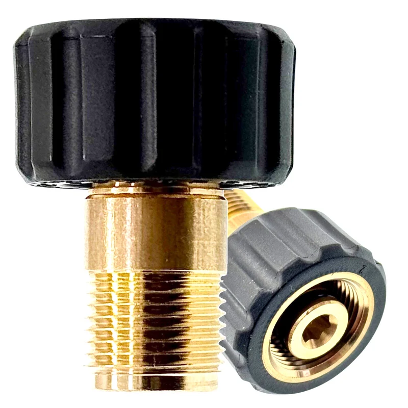 Adapter Gewinde M18 x1,5 AG auf M22 x1,5 IG Hochdruck Verbinder Nippel Kupplung