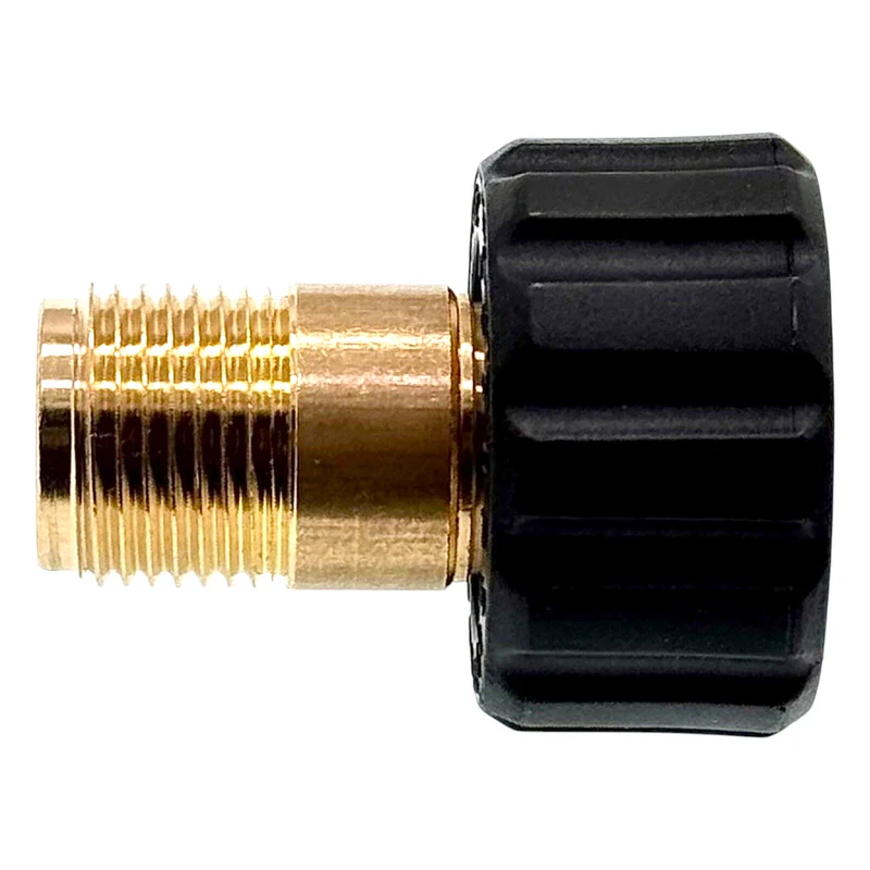 Adapter Gewinde M18 x1,5 AG auf M22 x1,5 IG Hochdruck Verbinder Nippel Kupplung