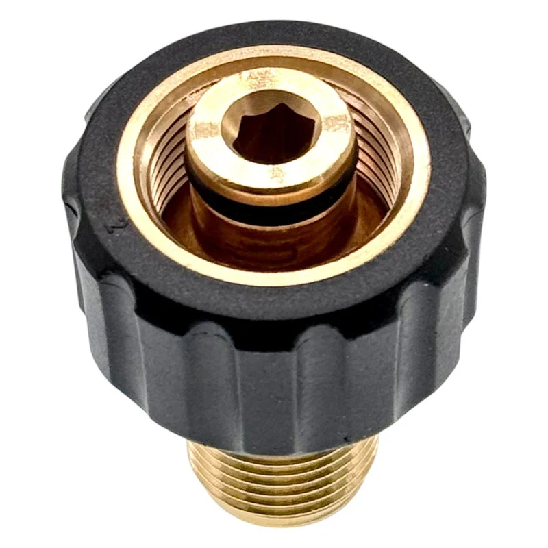 Adapter Gewinde M18 x1,5 AG auf M22 x1,5 IG Hochdruck Verbinder Nippel Kupplung