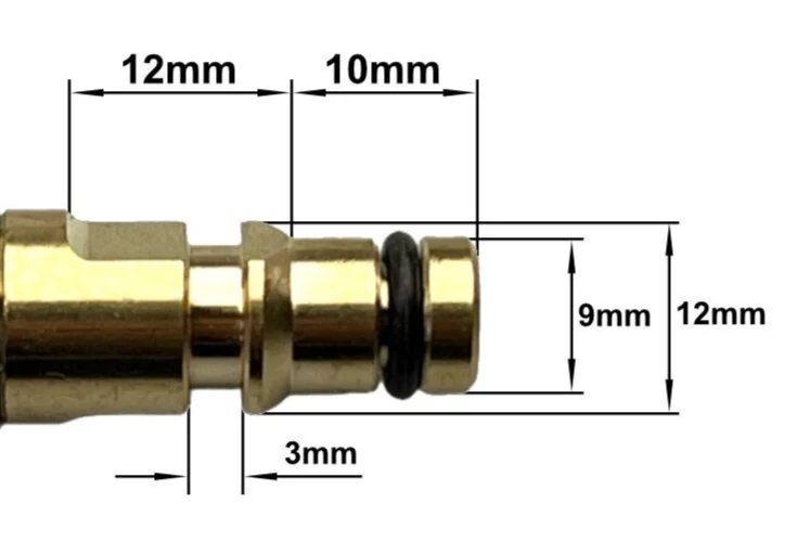 Adapter Quick Click Connect M22 x1,5 AG für Kärcher K2 K3 K4 K5 K6 K7 50mm