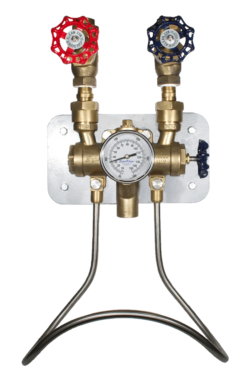 8000GM-B-T Bronze Steam & Cold Water Hose Station