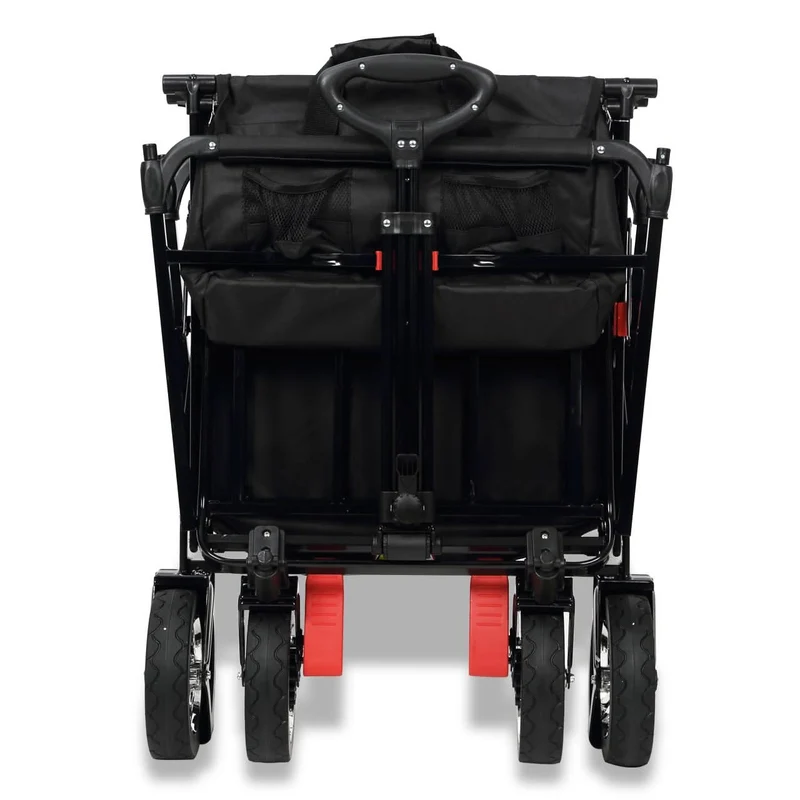 B-WARE FUXTEC Bollerwagen FX-CT500 mit Sonnendach SCHWARZ