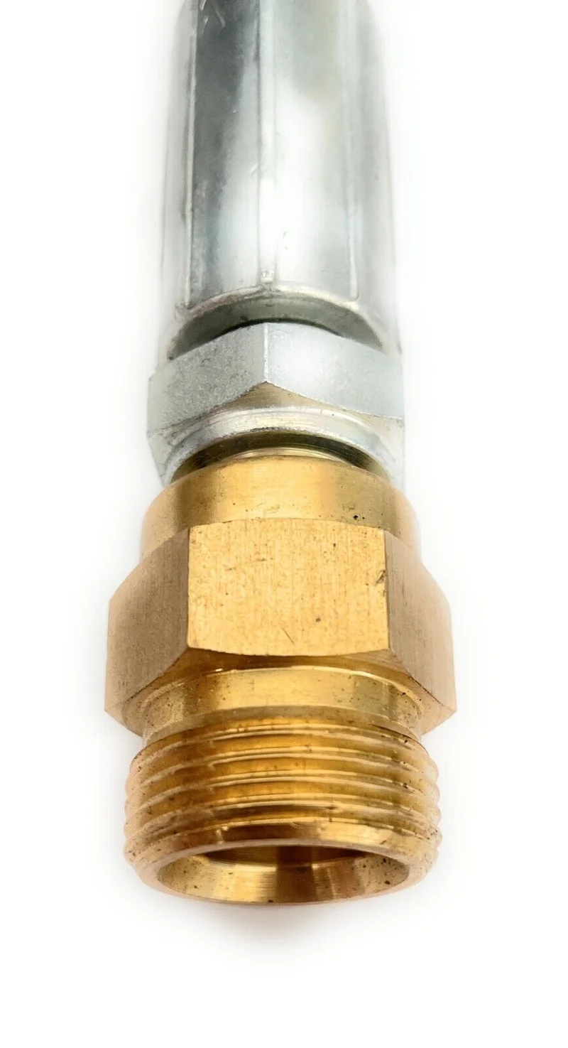 Schlauchadapter mit 11mm Stecknippel auf M22 Außengewinde für Kärcher HDS
