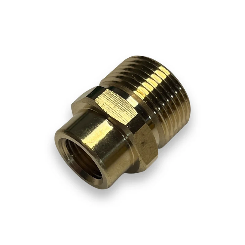 Adapter M22 x1,5 AG auf 1/4" IG für Kärcher Kränzle Hochdruckreiniger Verbinder