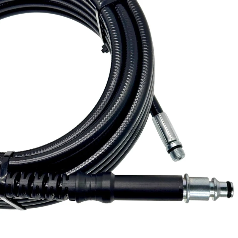 Rohrreinigungsschlauch für Bosch Aquatak AQT Serie mit 8mm SDS Quick + 2 Düsen