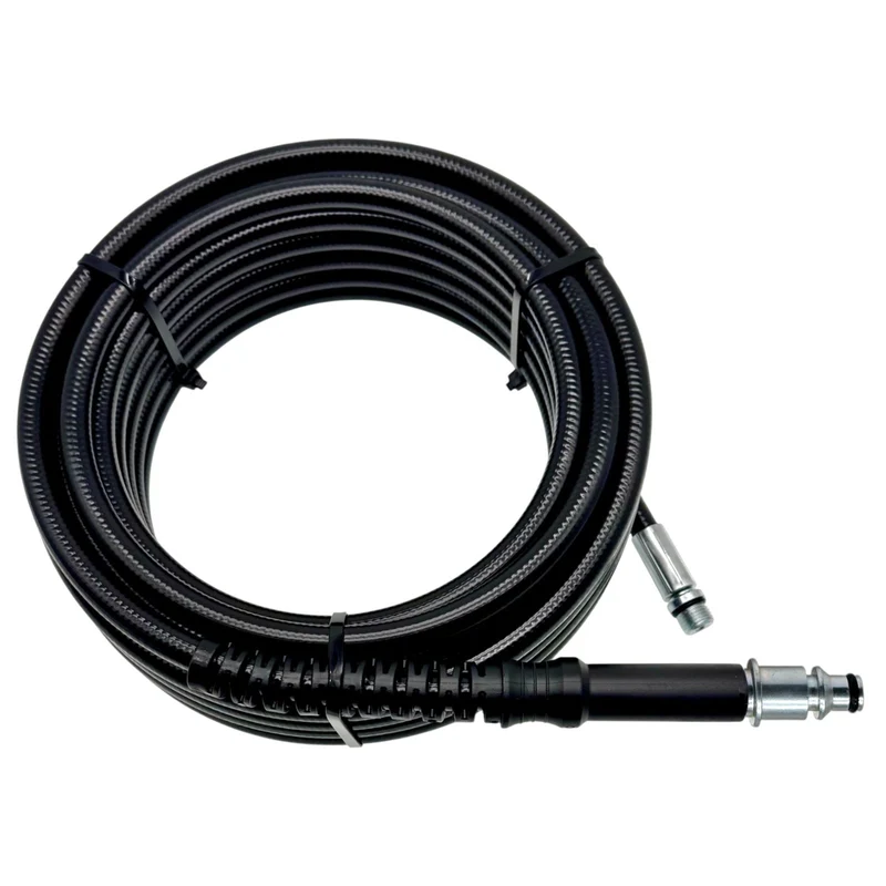 Rohrreinigungsschlauch für Bosch Aquatak AQT Serie mit 8mm SDS Quick + 2 Düsen