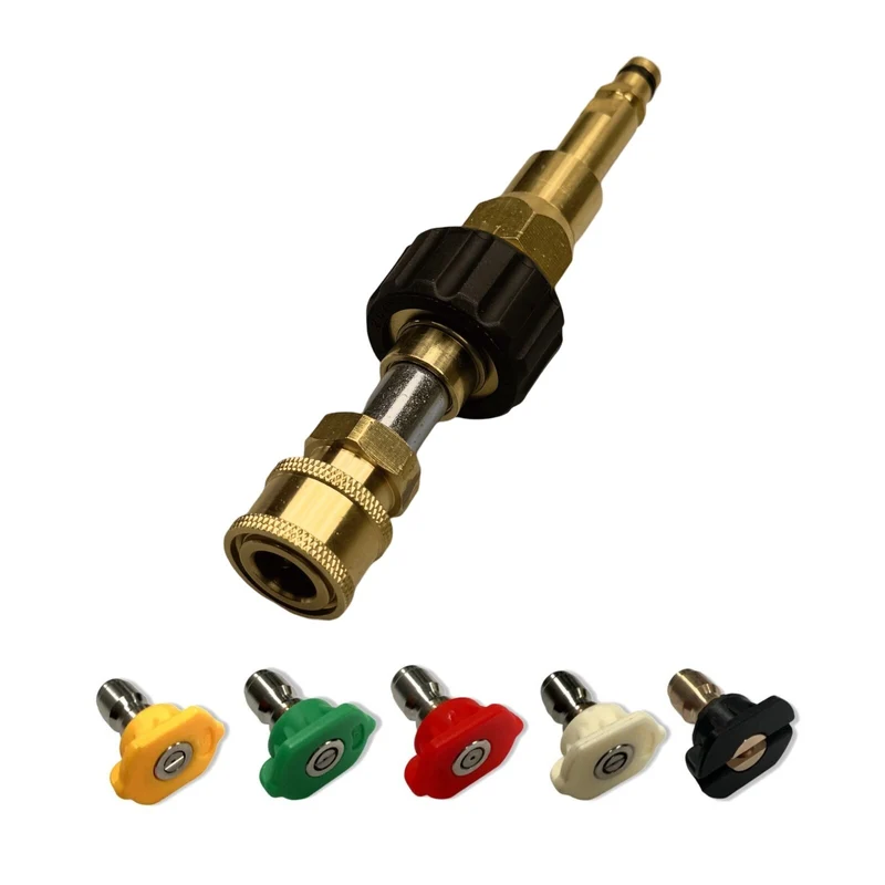 Hochdruckadapter für Kärcher Quick Connect mit Schnellkupplung inkl Düsen Set