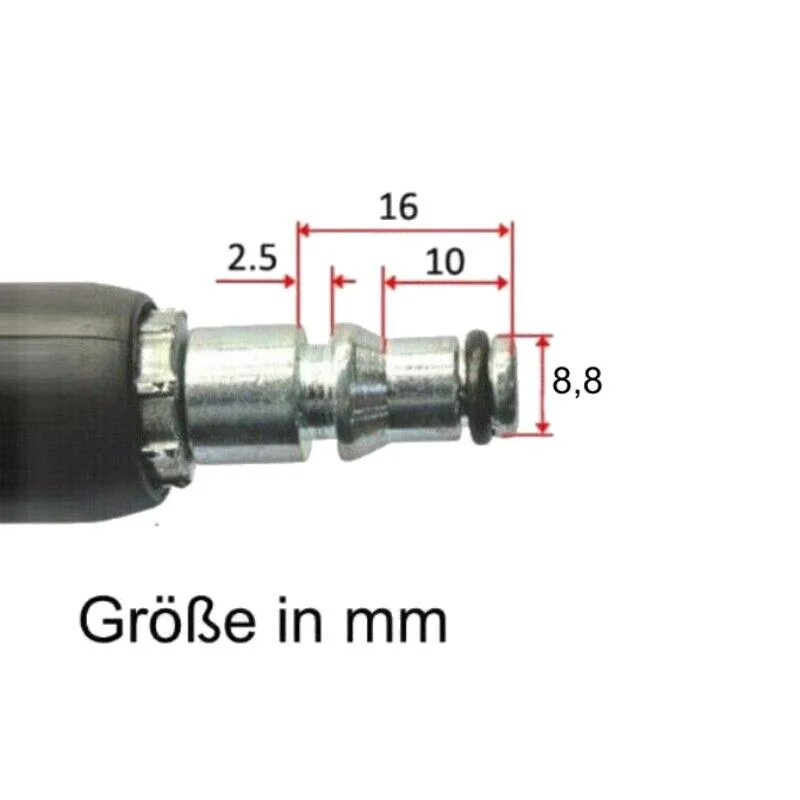 5m Hochdruckschlauch Verlängerung für Black & Decker Hochdruckreiniger M22 IG