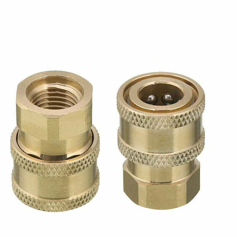 Rohrreinigungsdüse rotierend / starr 1/4" IG für Kärcher Nilfisk Schnellkupplung