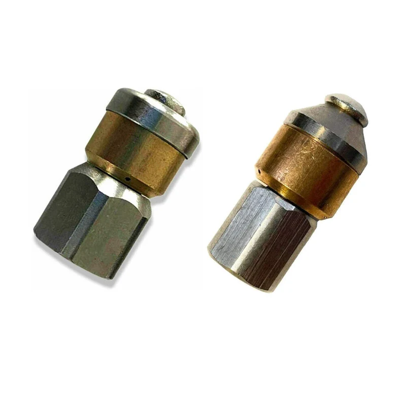 SET Rohrreinigungsdüsen 3 Stück rotierend 1/8" für Rohrreinigungsschlauch