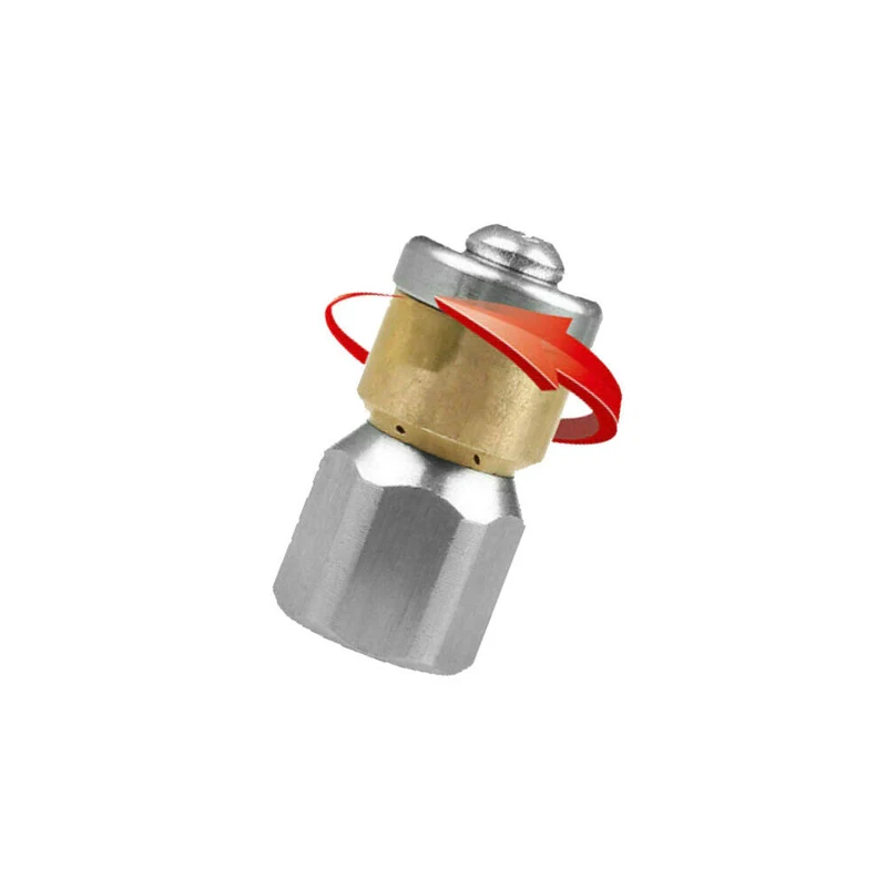 SET Rohrreinigungsdüsen 3 Stück rotierend 1/8" für Rohrreinigungsschlauch