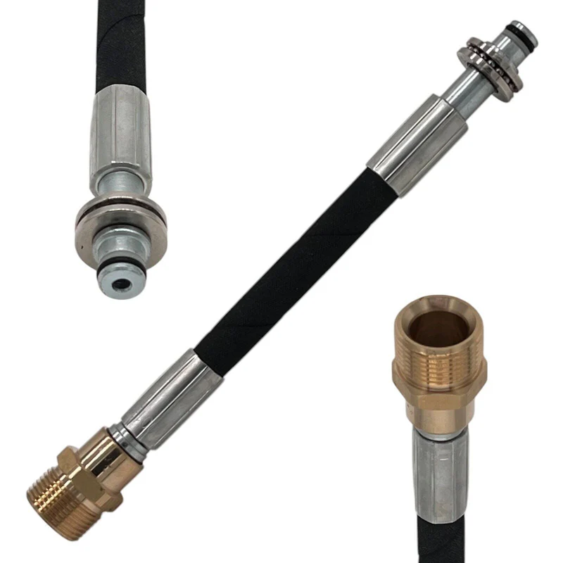 Adapter mit 11mm Stecknippel für Kärcher HD-Pistole auf M22 Außengewinde HDS