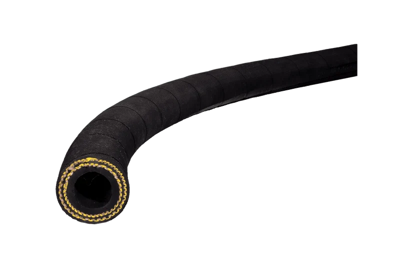 UBS-50-5/8-SS Abrasion Resistant EPDM Hot Water Hose - All Stainless Steel Fittings