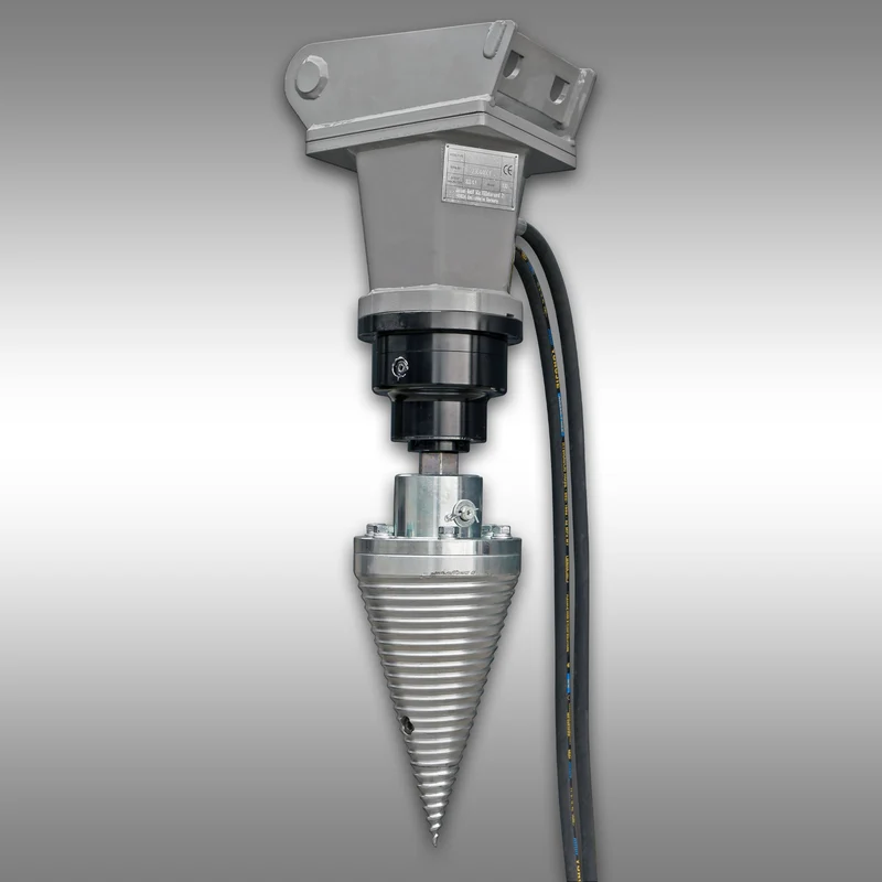 Kegelspalter Jansen JSK-500-MS03, Spaltkegel, Drillkegel, Holzspalter