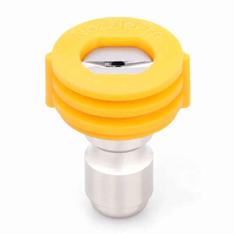 NPQC-15065 – High Pressure, quick connect, yellow, 6.5cap