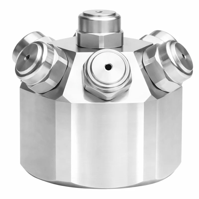 NPMC-6.5-1-SS – Hydraulic Atomizing, Cluster Nozzle, 1 Inlet, 303/304 Stainless Steel