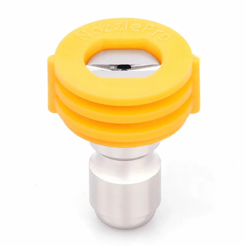 NPQC-1510 – High Pressure, quick connect, yellow, 10cap