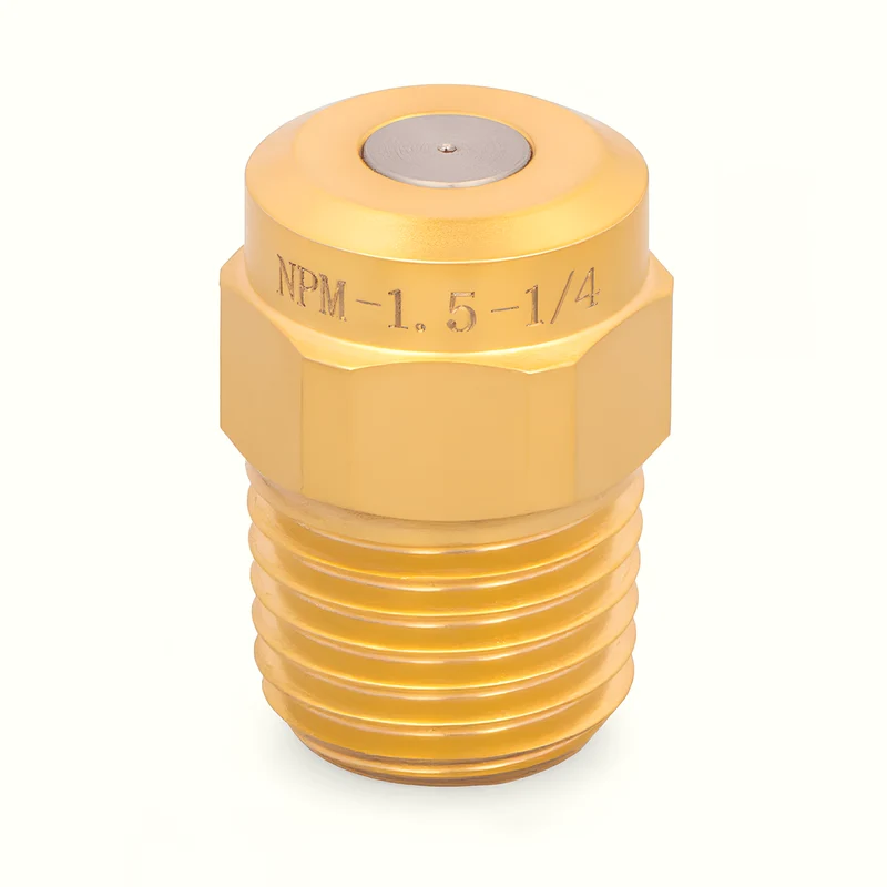 NPM-10-1/4 – Hydraulic Atomizing, Fog & Mist Nozzle, 1/4 Inlet, Brass