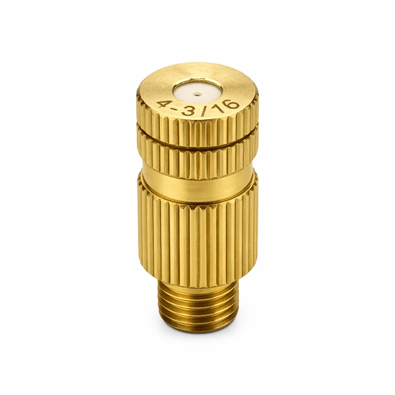 NPFD-3-3/16-2-NPB-CER – Hydraulic Atomizing, Fog & Mist Nozzle, 3/16 Inlet, Nickel-plated Brass