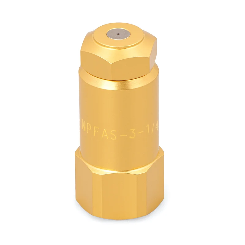 NPFAS-4W-1/4 – Hydraulic Atomizing, Fog & Mist Nozzle, 1/4 Inlet, Brass