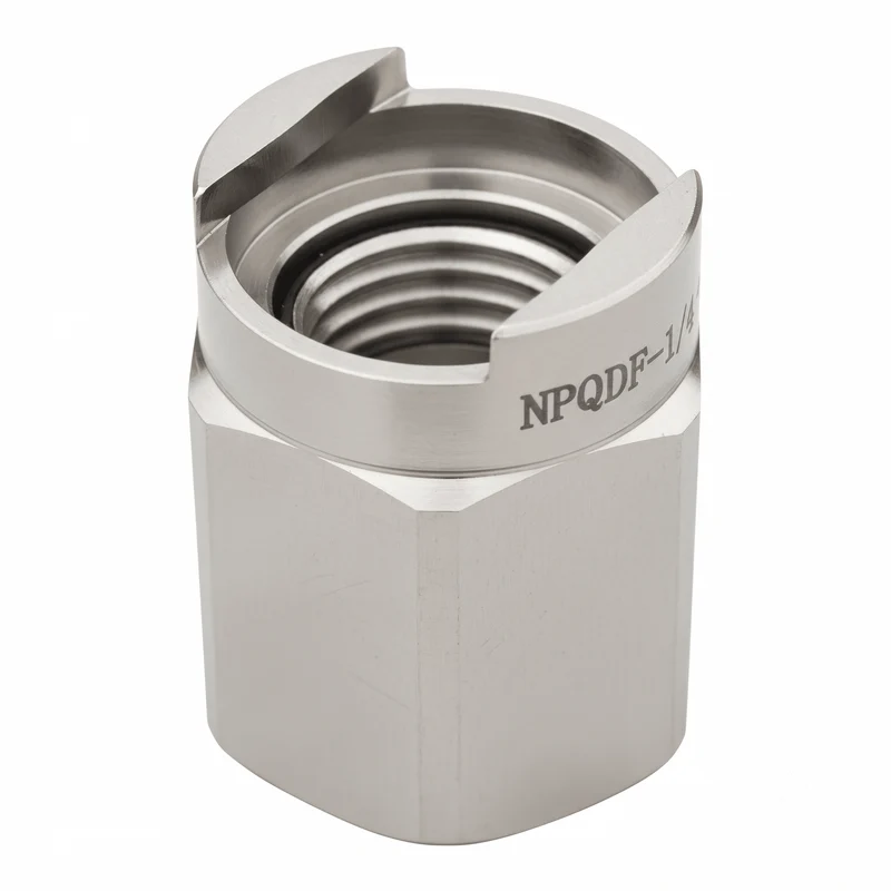NPQDF-3/8-SS – Pro-Quick Connect Assembly Nozzle, 3/8 Inlet, 304 Stainless Steel