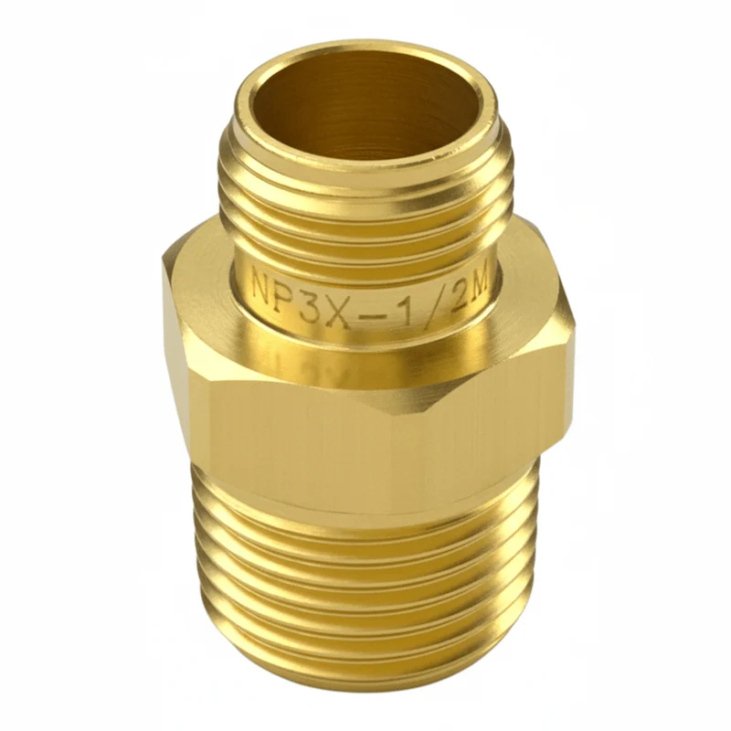NP3X-1/4M – Pro3X Modular Unit Assembly Nozzle, 1/4 Inlet, Brass