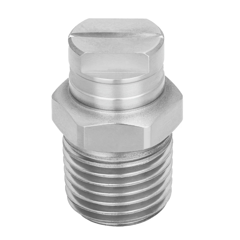 NPHPV-50055-1/8 – High Pressure Nozzle, 1/8 Inlet, Hardened Stainless Steel