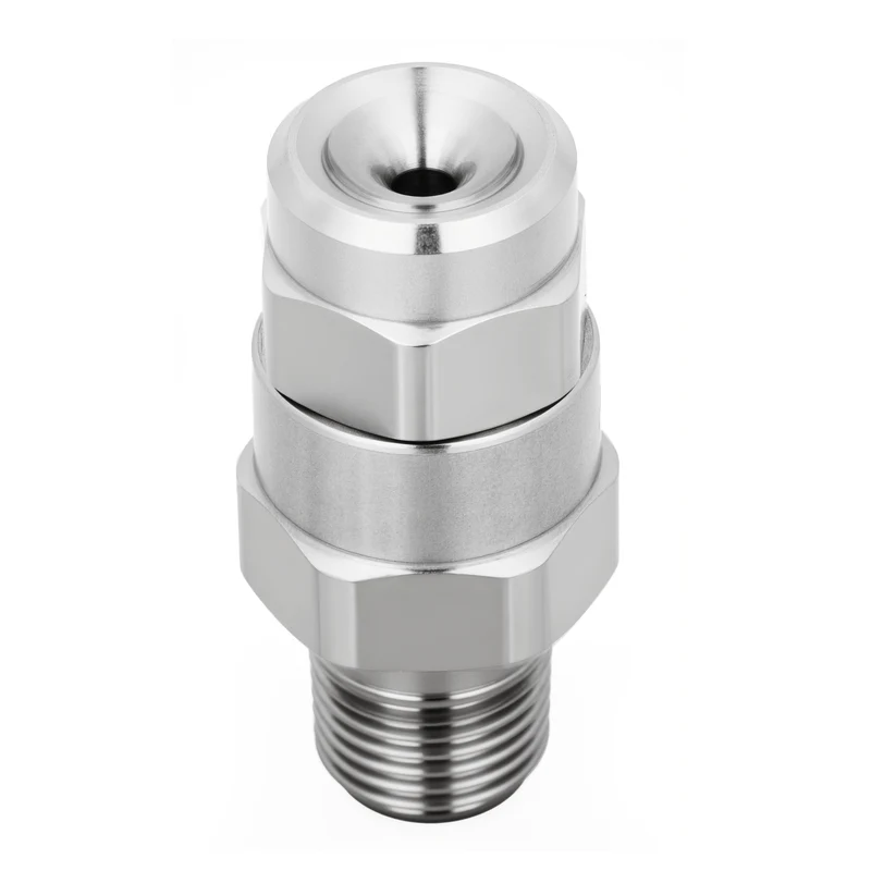 NPGG-27W-3/8-316 – Full Cone Nozzle, 3/8 Inlet, 316L Stainless Steel